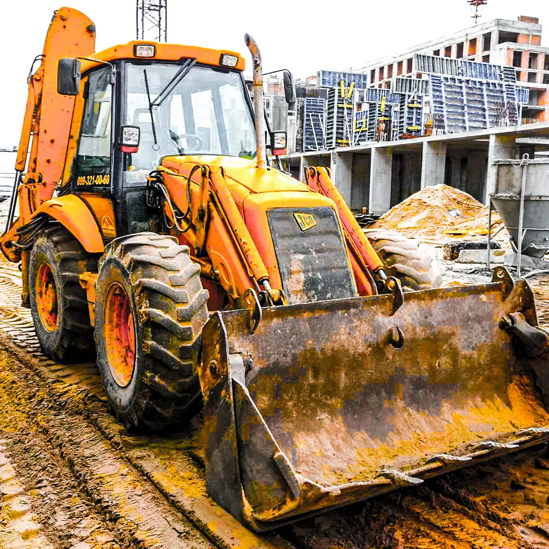 Аренда экскаватора JCB 3CX SUPER в Киеве и области - Запчасти JCB 3CX, 4CX