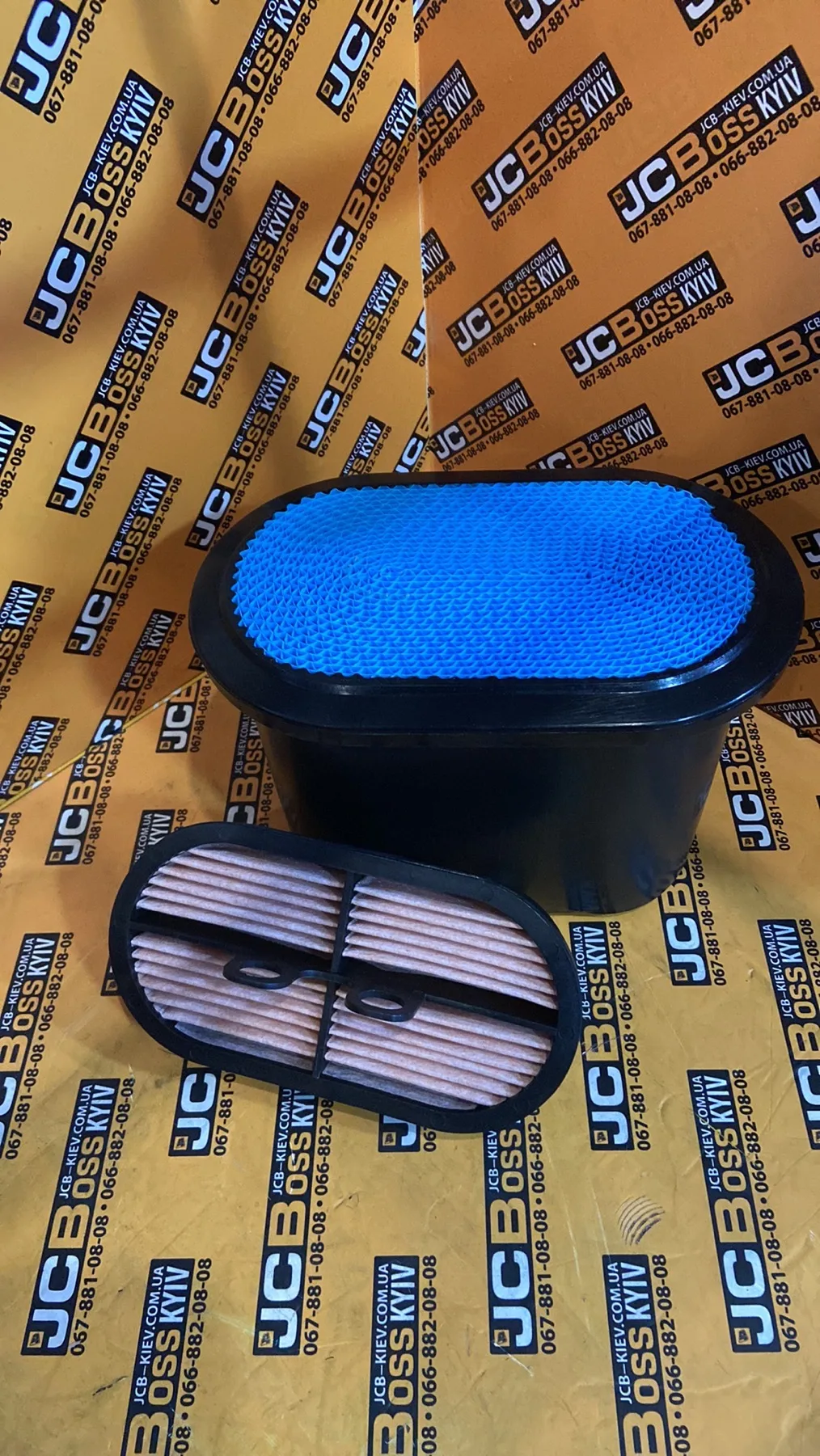 32/925682 + 32/925683 Комплект воздушных фильтров двигателя JCB 3CX, 4CX
