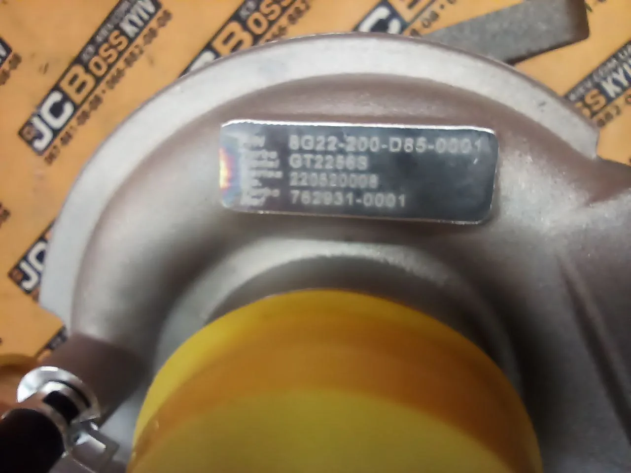 320/06016, 320/06054 Турбокомпресор JCB 3CX, 4CX - Зображення 4