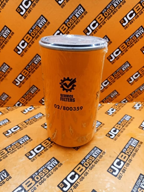 02/800359 Фільтр масляний двигуна JCB 3CX, 4CX