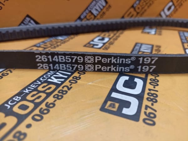 01/124404, 2614B679 Ремінь вентилятора JCB 3CX, 4CX